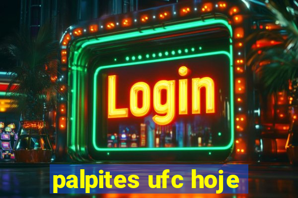 palpites ufc hoje